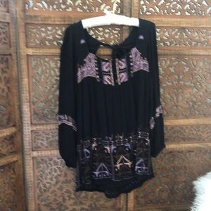 Super cute backless Free People tunic